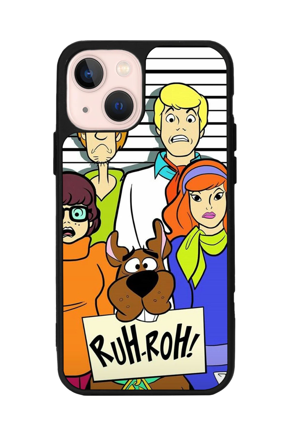 iPhone 15 Plus Uyumlu Scooby Doo Tasarımlı Glossy Premium Kılıf