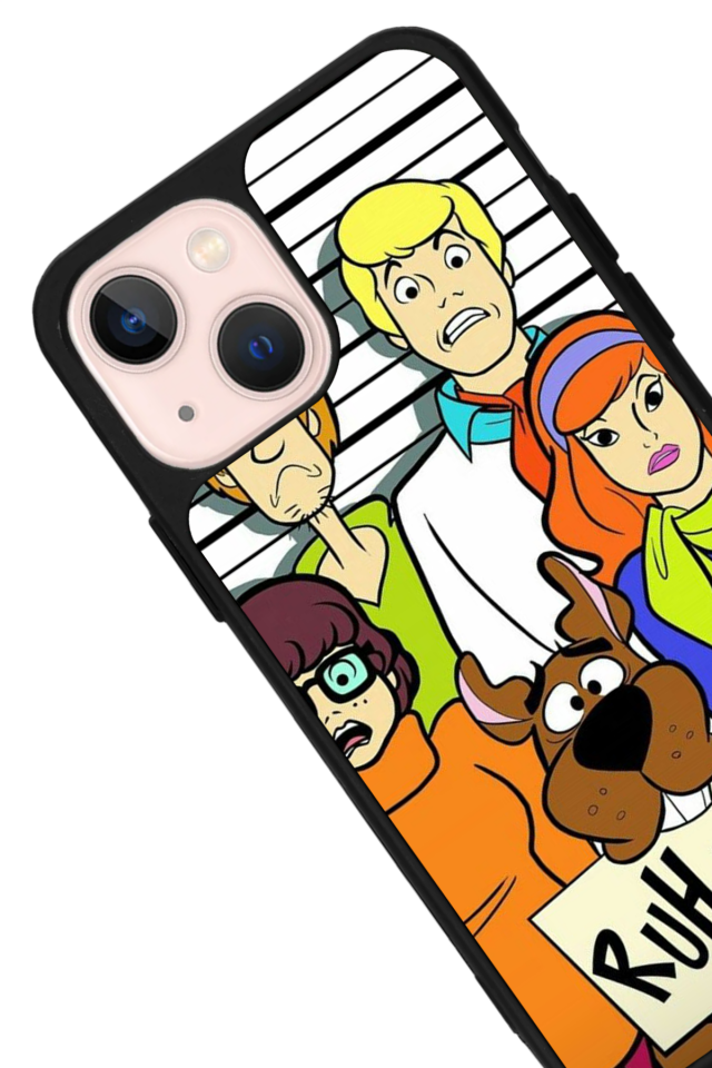 iPhone 15 Plus Uyumlu Scooby Doo Tasarımlı Glossy Premium Kılıf