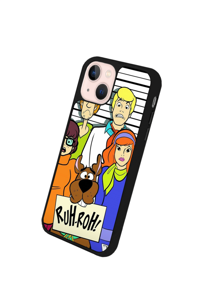 iPhone 15 Plus Uyumlu Scooby Doo Tasarımlı Glossy Premium Kılıf