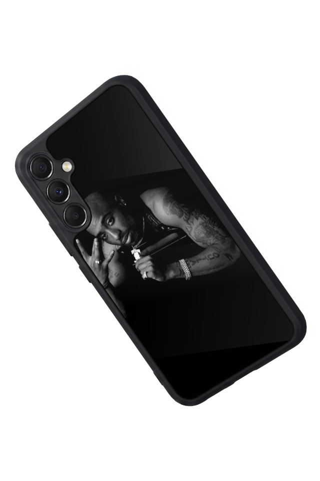 Samsung Galaxy A34 Uyumlu Tupac Tasarımlı Glossy Premium Kılıf