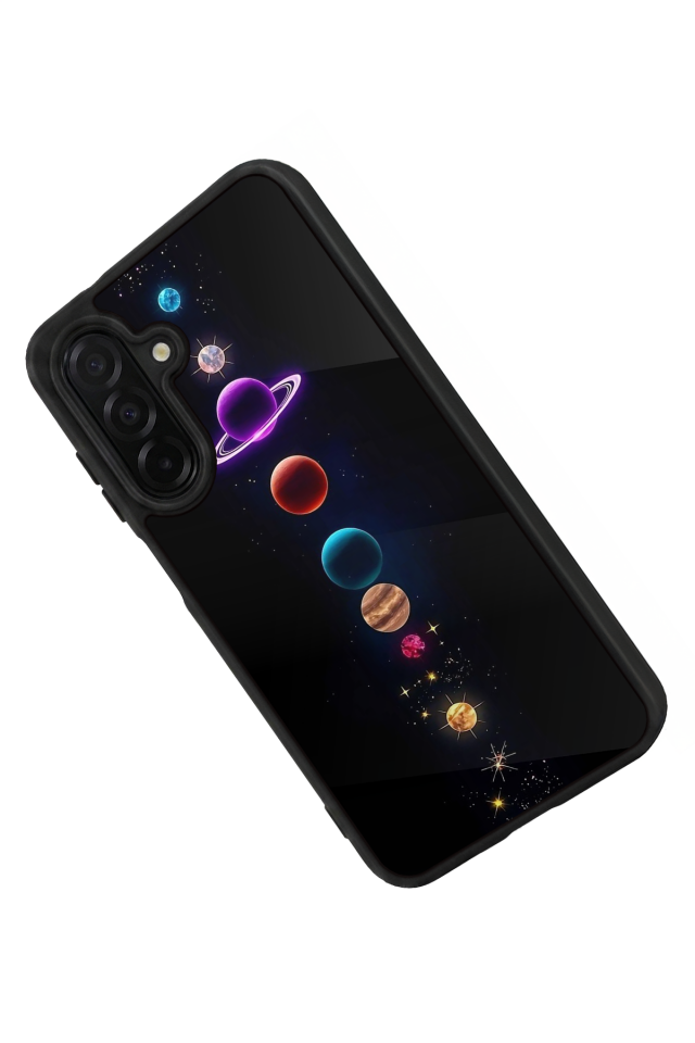 Samsung Galaxy A26 Uyumlu Uzay Tasarımlı Glossy Premium Kılıf
