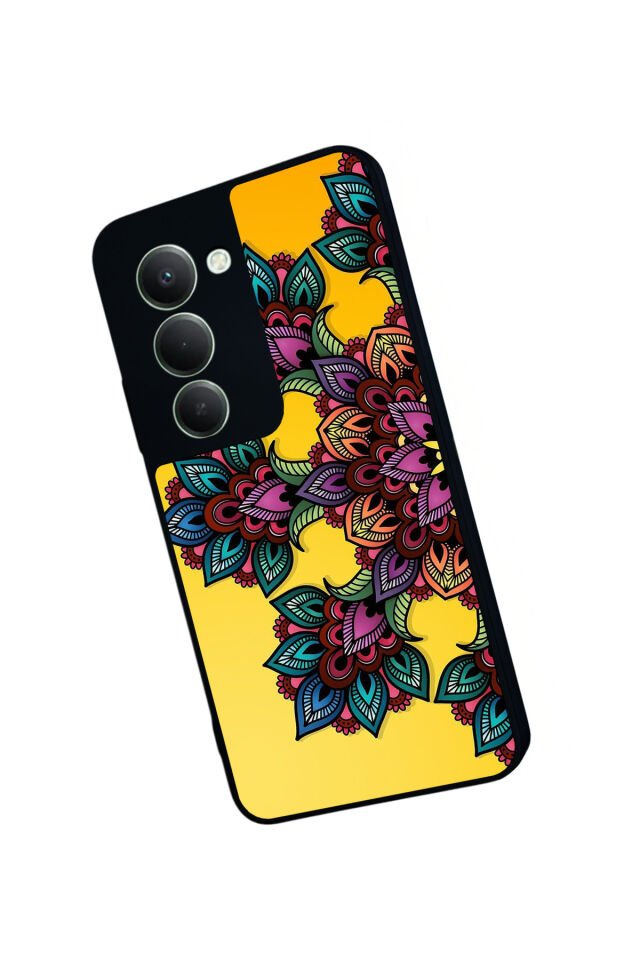 Xiaomi Redmi 15 5G Uyumlu Mandala Tasarımlı Glossy Premium Kılıf