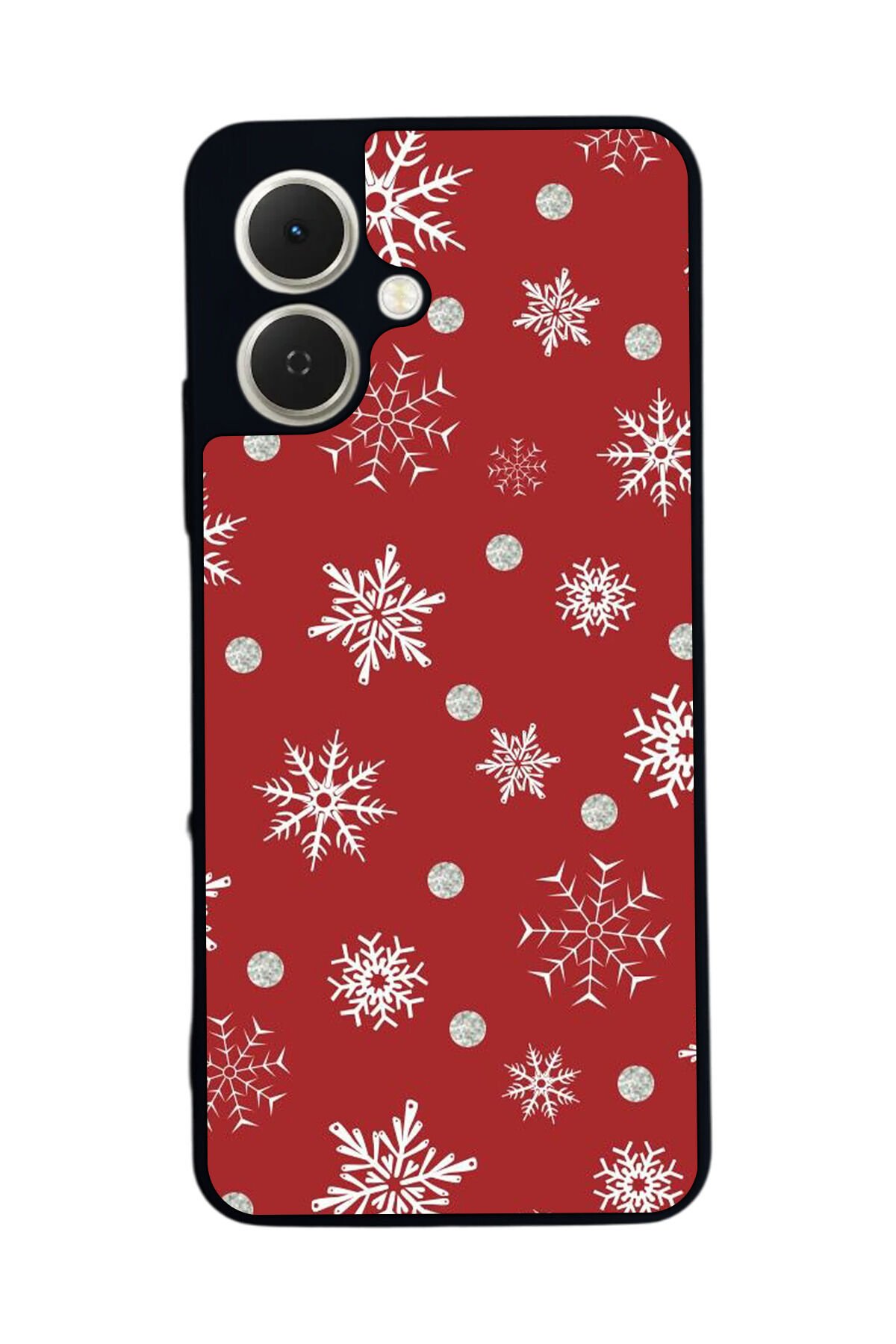 Tecno Spark GO 2 Uyumlu Yilbasi Christmas Tasarımlı Glossy Premium Kılıf