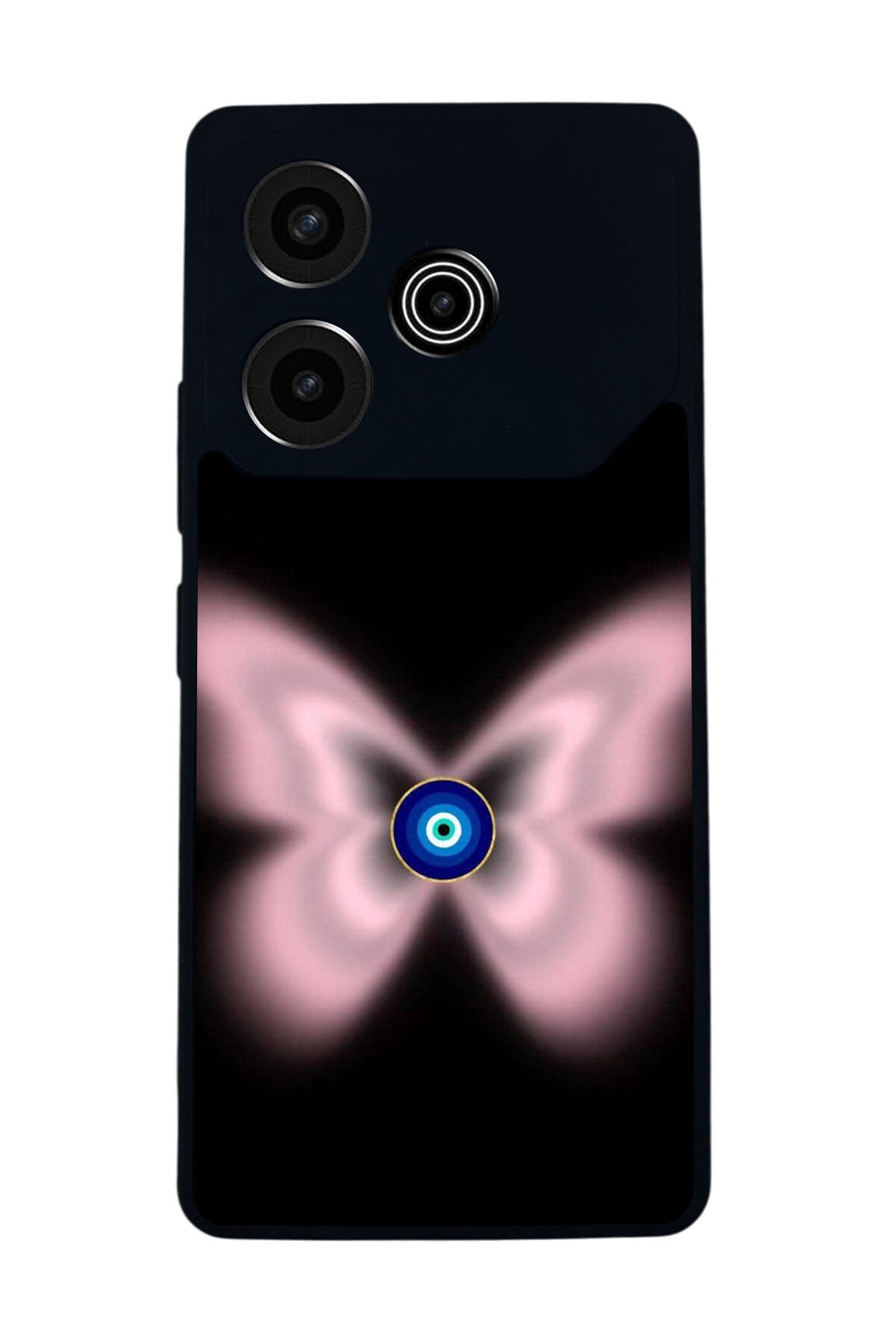 Tecno Pova 6 Uyumlu Nazar Tasarımlı Glossy Premium Kılıf