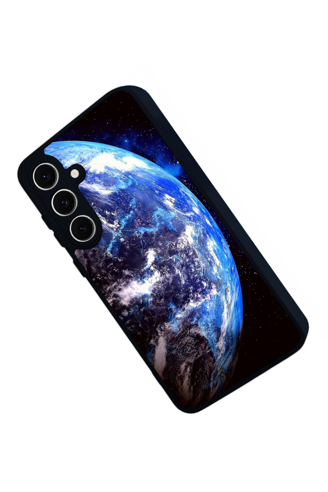 Samsung Galaxy A16 Uyumlu Ay Tasarımlı Glossy Premium Kılıf