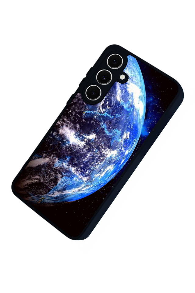 Samsung Galaxy A16 Uyumlu Ay Tasarımlı Glossy Premium Kılıf