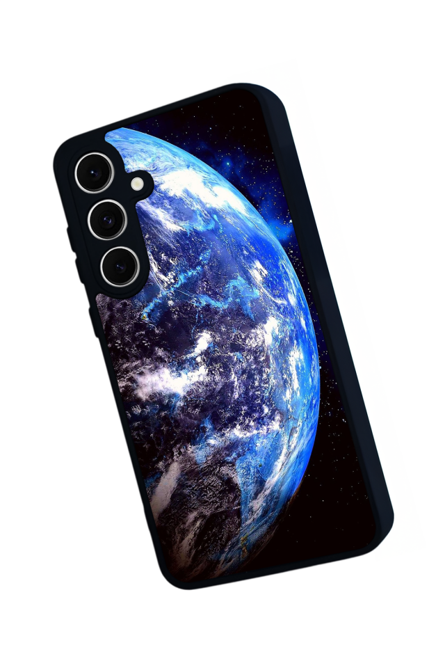 Samsung Galaxy A16 Uyumlu Ay Tasarımlı Glossy Premium Kılıf