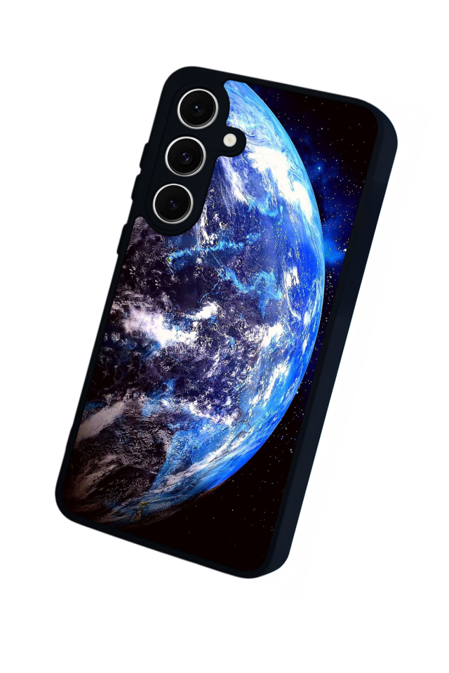 Samsung Galaxy A16 Uyumlu Ay Tasarımlı Glossy Premium Kılıf