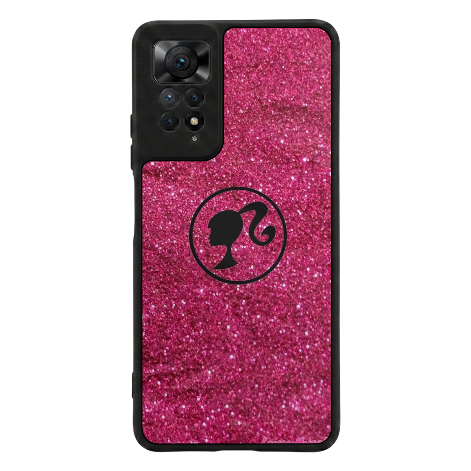 Xiaomi Redmi Note 12 Pro Uyumlu Barbie Tasarımlı Glossy Premium Kılıf
