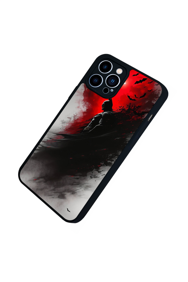iPhone 12 Pro Max Uyumlu Batman Tasarımlı Glossy Premium Kılıf