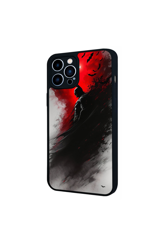 iPhone 12 Pro Max Uyumlu Batman Tasarımlı Glossy Premium Kılıf
