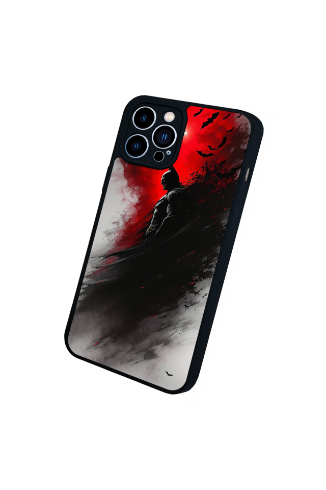 iPhone 12 Pro Max Uyumlu Batman Tasarımlı Glossy Premium Kılıf