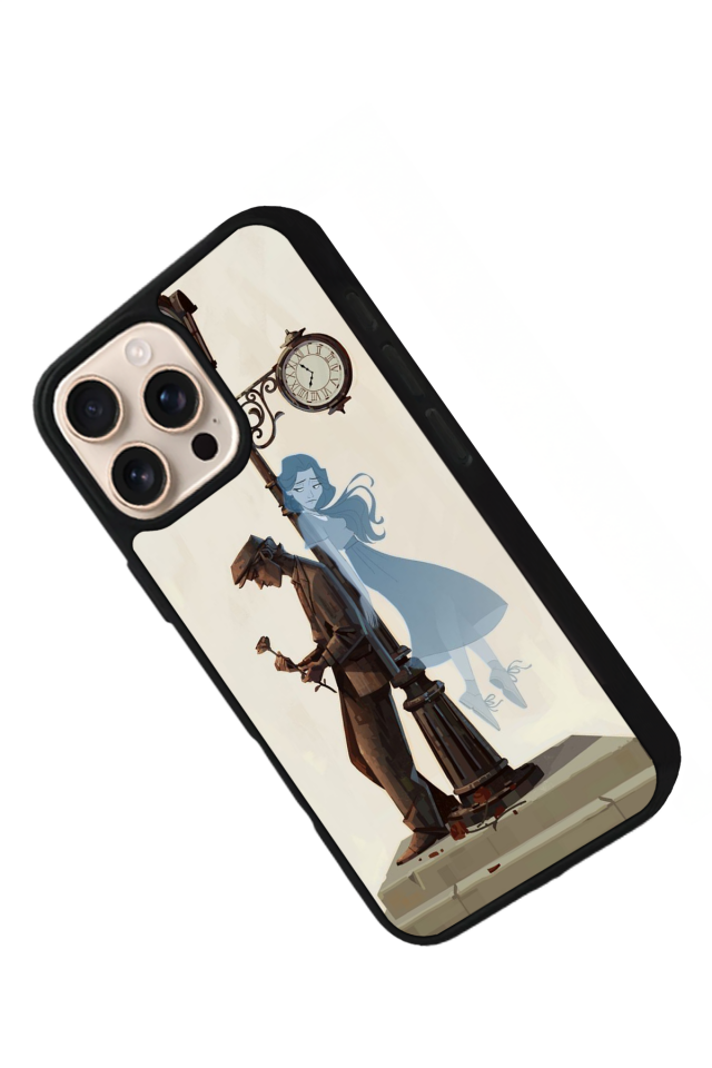 iPhone 14 Pro Uyumlu Kalp Love Tasarımlı Glossy Premium Kılıf