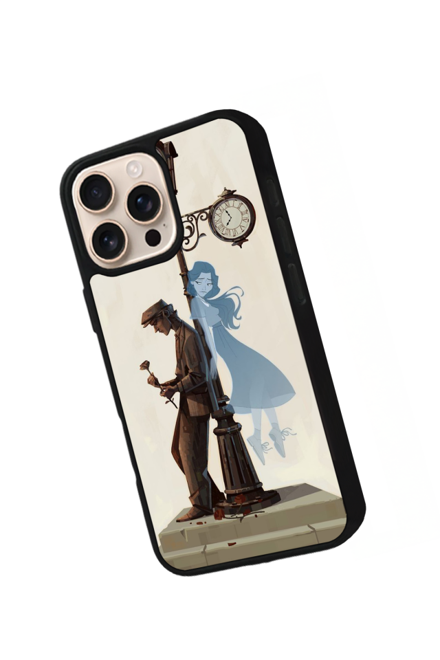 iPhone 14 Pro Uyumlu Kalp Love Tasarımlı Glossy Premium Kılıf