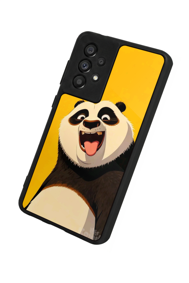 Samsung Galaxy A73 Uyumlu Kung Fu Panda Tasarımlı Glossy Premium Kılıf