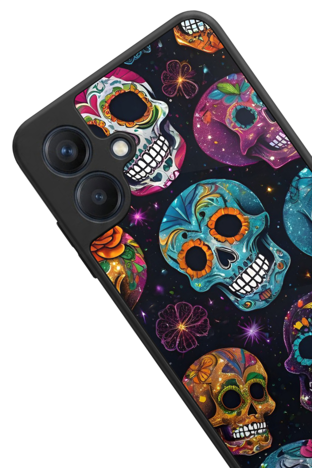 Samsung Galaxy A07 Uyumlu KuruKafa Tasarımlı Glossy Premium Kılıf