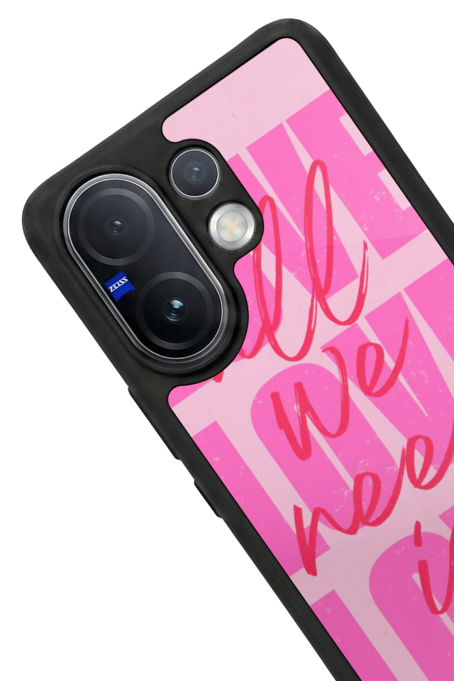 Vivo V60 Uyumlu Love Tasarımlı Glossy Premium Kılıf