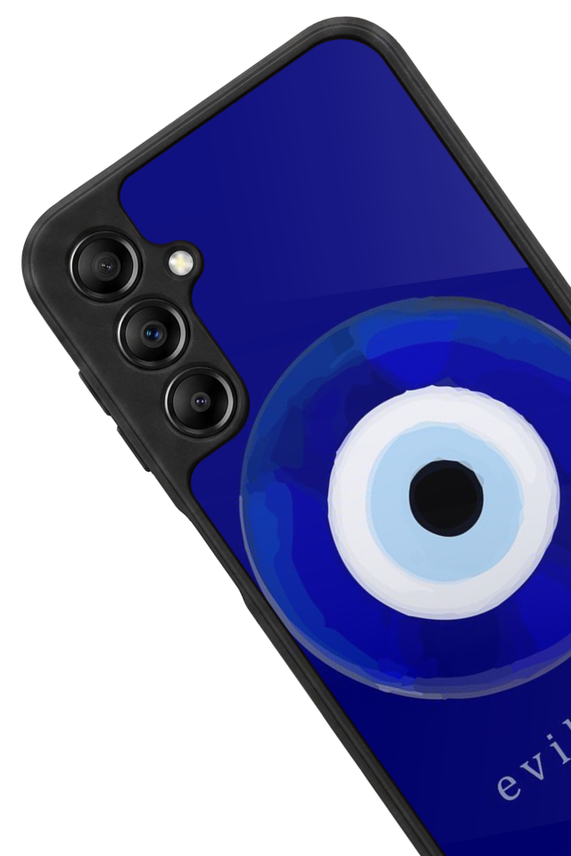 Samsung Galaxy A14 Uyumlu Nazar Tasarımlı Glossy Premium Kılıf