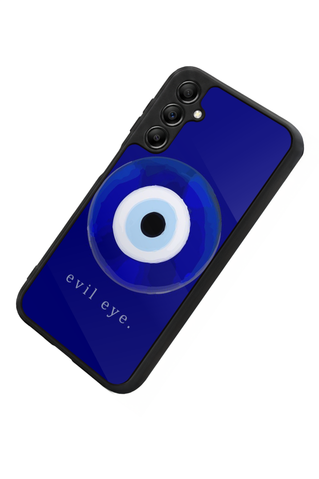 Samsung Galaxy A14 Uyumlu Nazar Tasarımlı Glossy Premium Kılıf