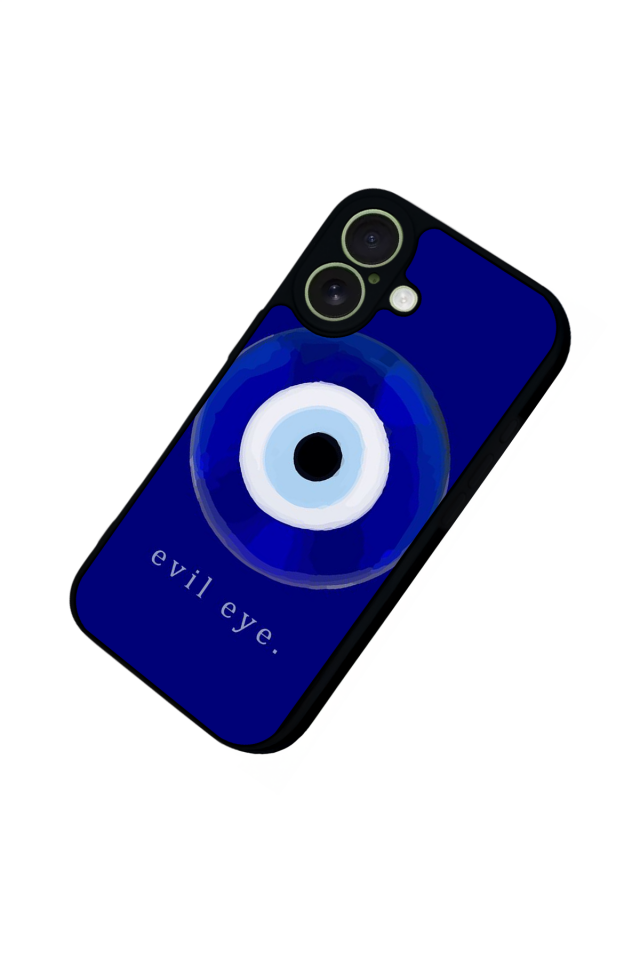 iPhone 17 Uyumlu Nazar Tasarımlı Glossy Premium Kılıf