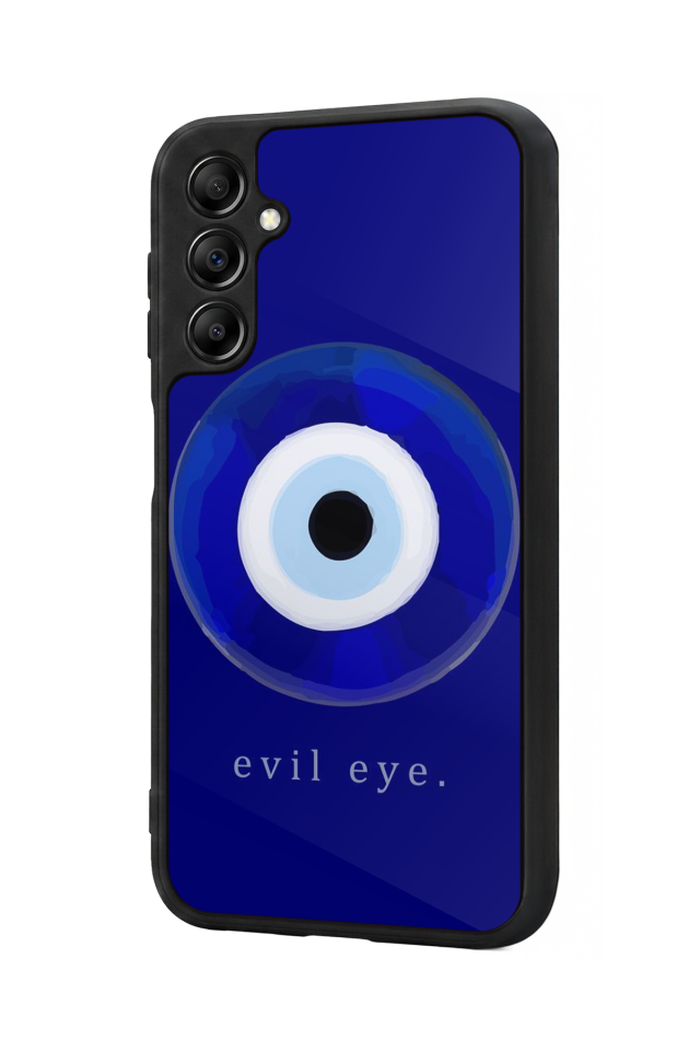 Samsung Galaxy A14 Uyumlu Nazar Tasarımlı Glossy Premium Kılıf