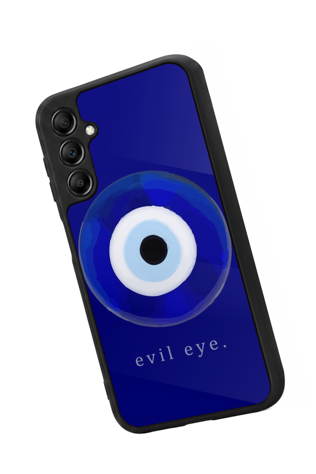 Samsung Galaxy A14 Uyumlu Nazar Tasarımlı Glossy Premium Kılıf