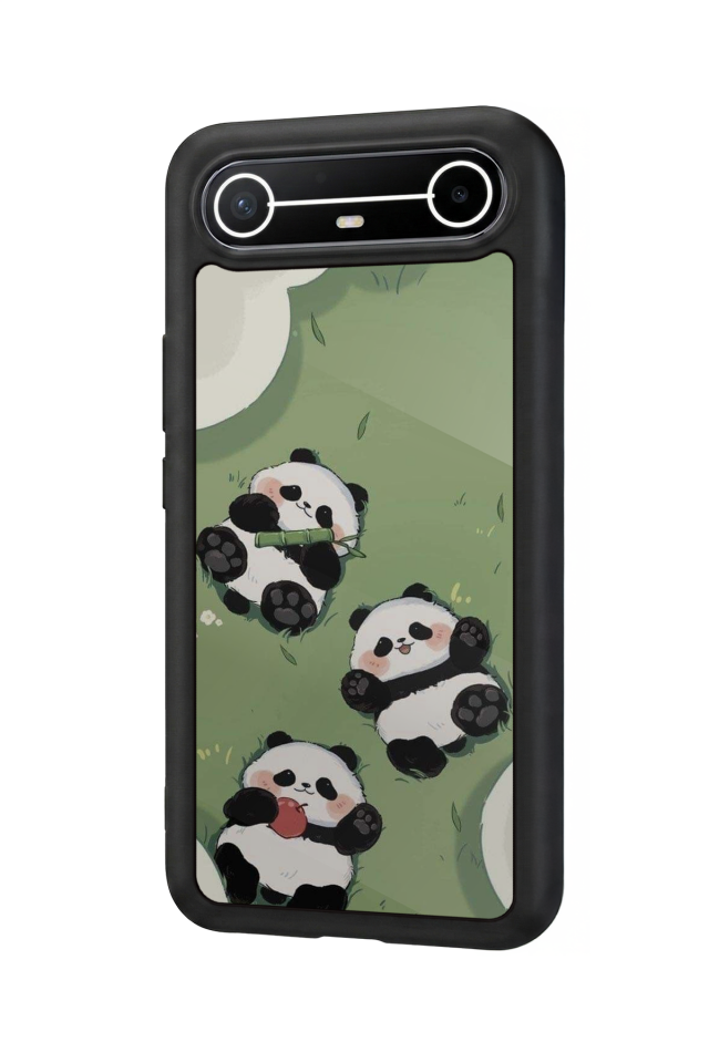Tecno Spark Slim 5G Uyumlu Panda Tasarımlı Glossy Premium Kılıf