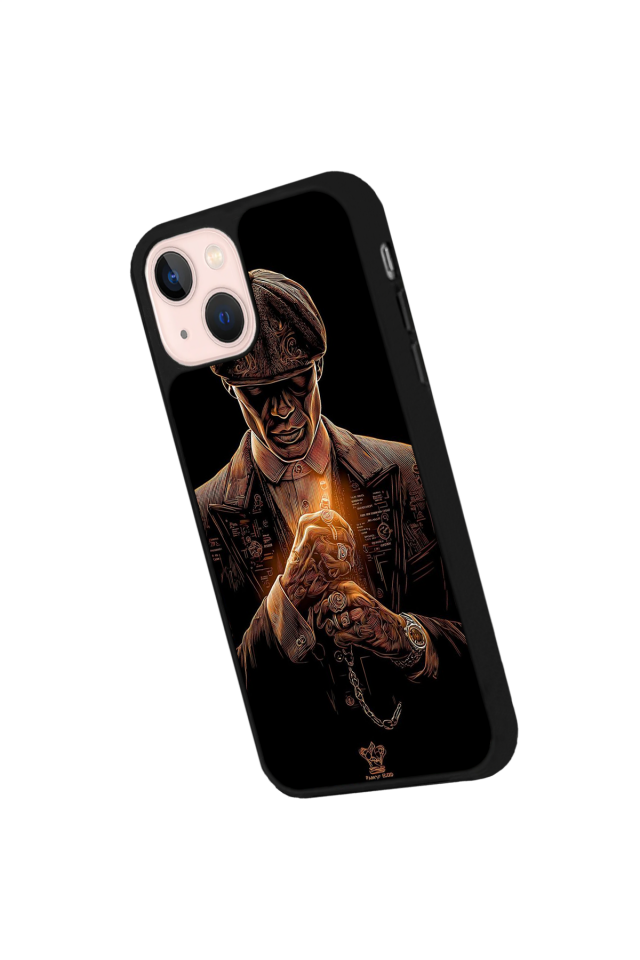 iPhone 14 Plus Uyumlu Peaky Blinders Tasarımlı Glossy Premium Kılıf