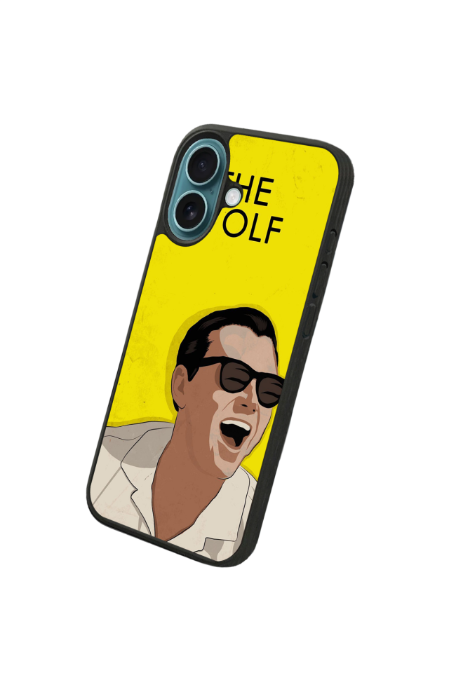 iPhone 16 Uyumlu TheWolf Tasarımlı Glossy Premium Kılıf