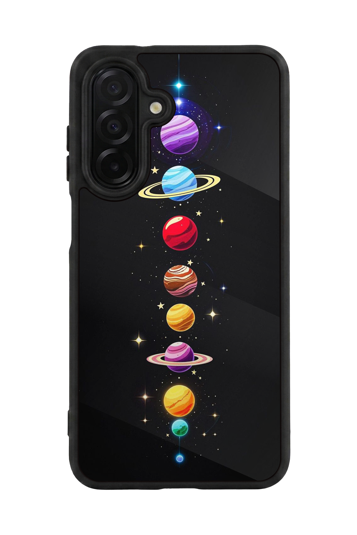 Samsung Galaxy A26 Uyumlu Uzay Tasarımlı Glossy Premium Kılıf