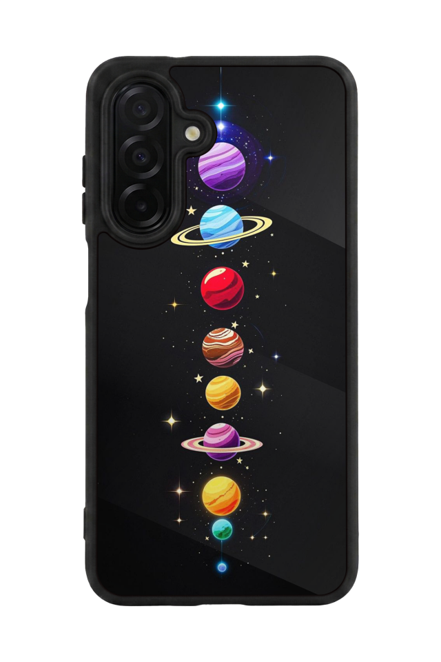 Samsung Galaxy A26 Uyumlu Uzay Tasarımlı Glossy Premium Kılıf
