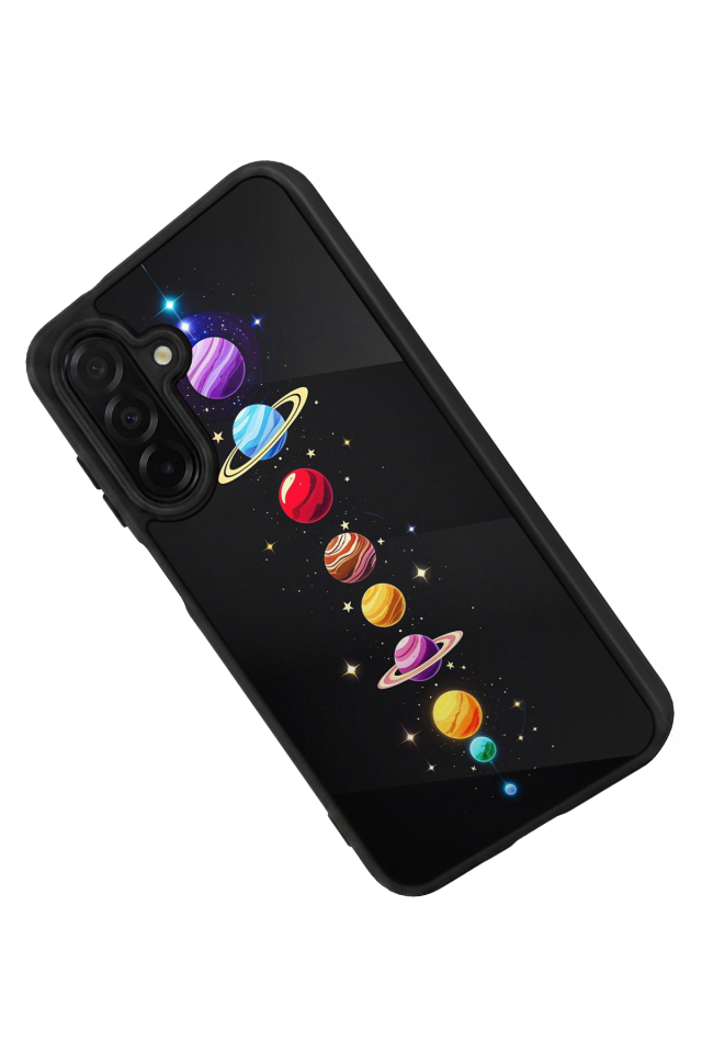 Samsung Galaxy A26 Uyumlu Uzay Tasarımlı Glossy Premium Kılıf