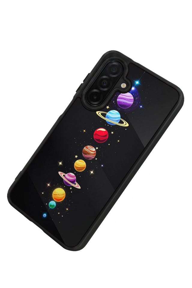 Samsung Galaxy A26 Uyumlu Uzay Tasarımlı Glossy Premium Kılıf