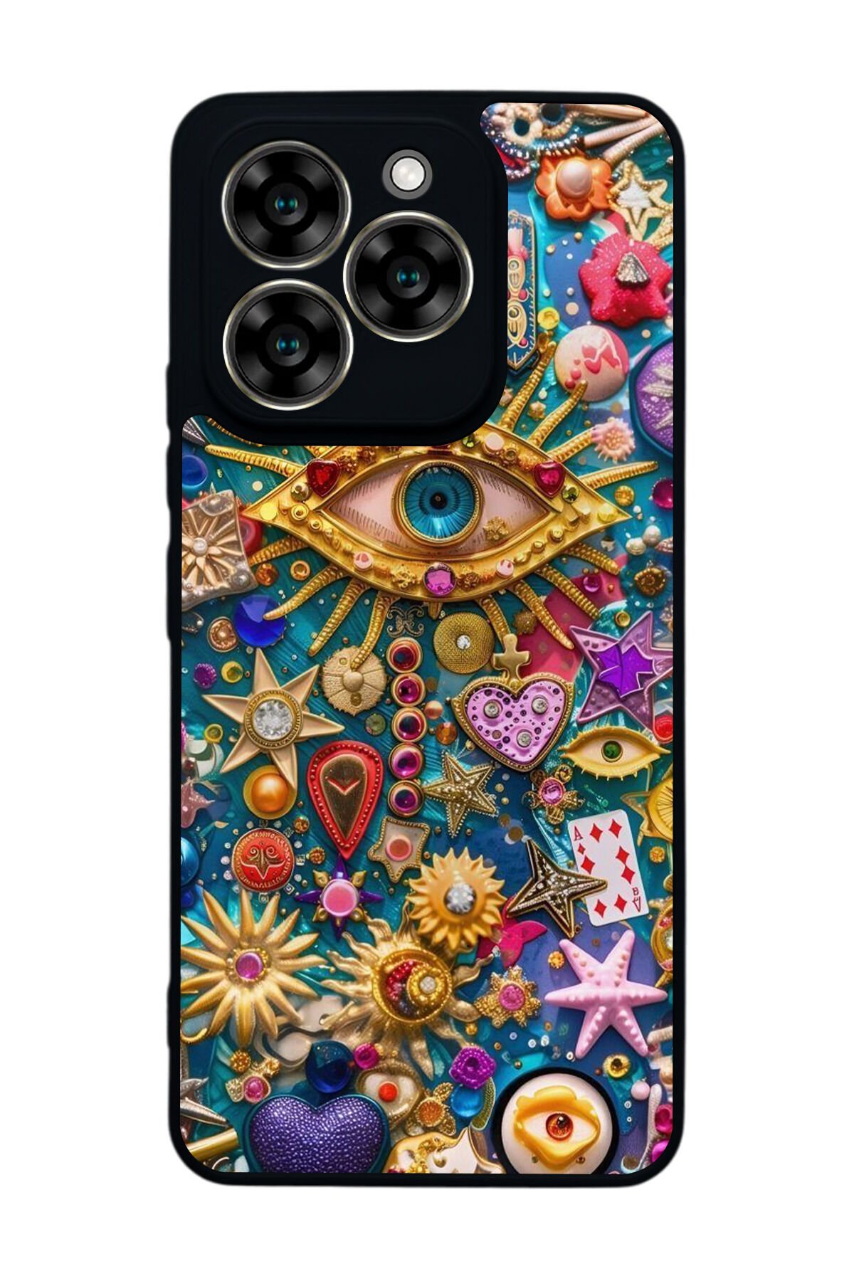 Reeder S919 Uyumlu Göz Tasarımlı Glossy Premium Kılıf