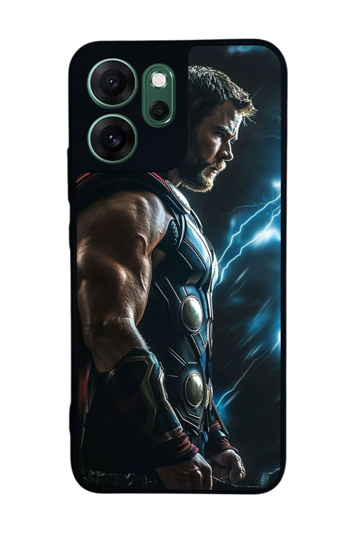 Oppo Reno 14F Uyumlu Thor Tasarımlı Glossy Premium Kılıf