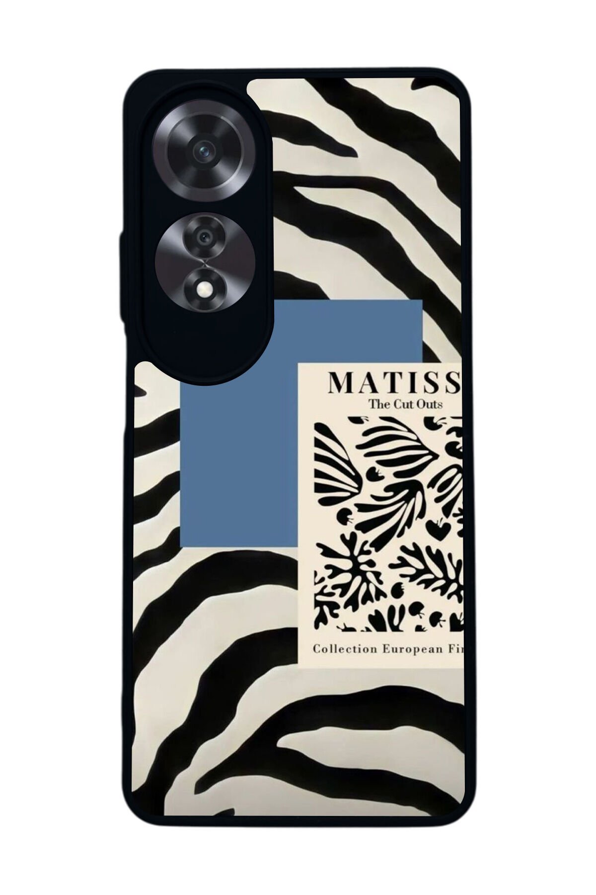 Oppo A60 Mat Siyah uyumlu Kılıf – Yumuşak Silikon, Koruyucu, Şok Emici Kapak