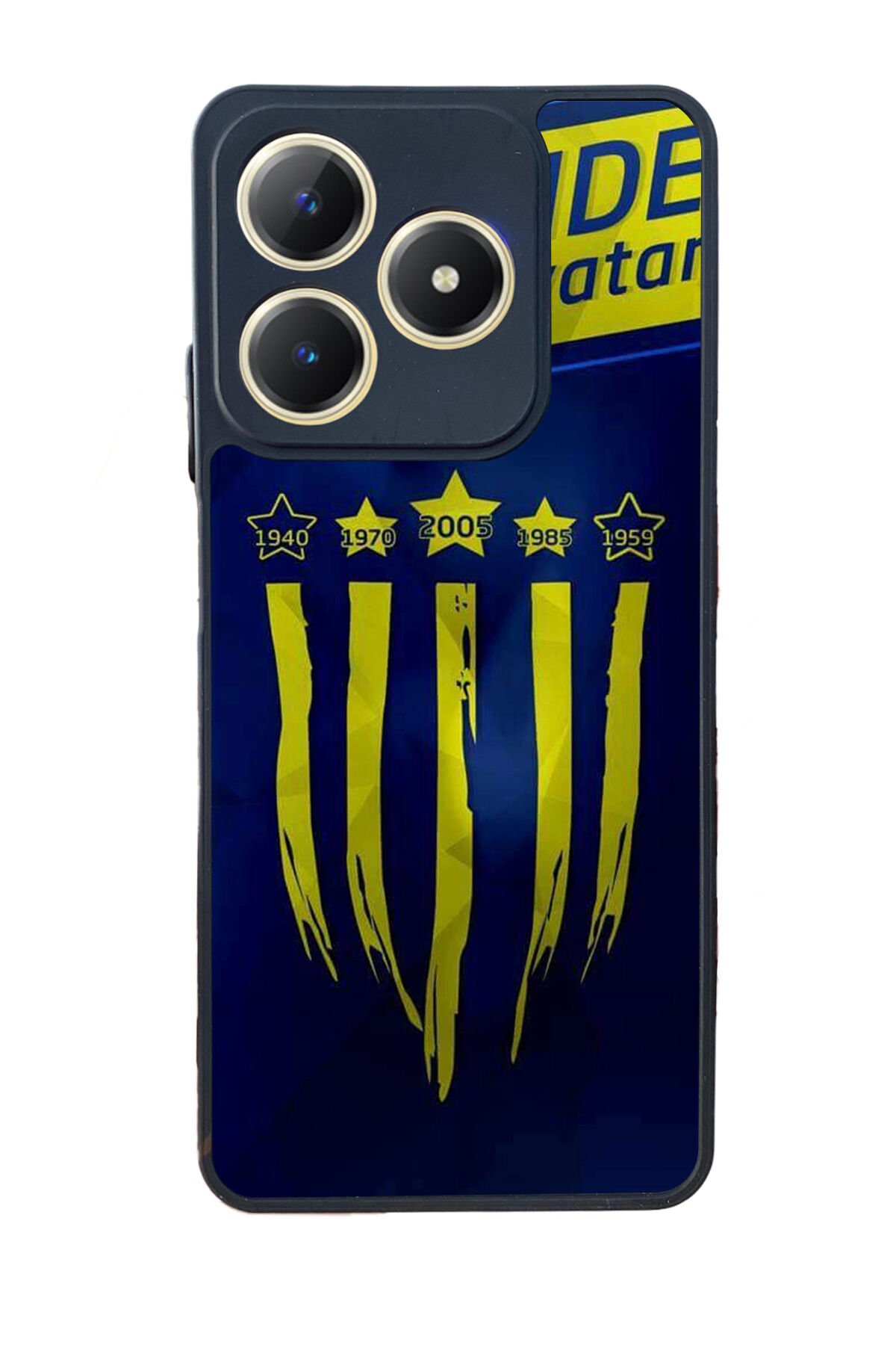 Realme C63 Mat Uyumlu Siyah Kılıf – Yumuşak Silikon, Koruyucu, Şok Emici Kapak