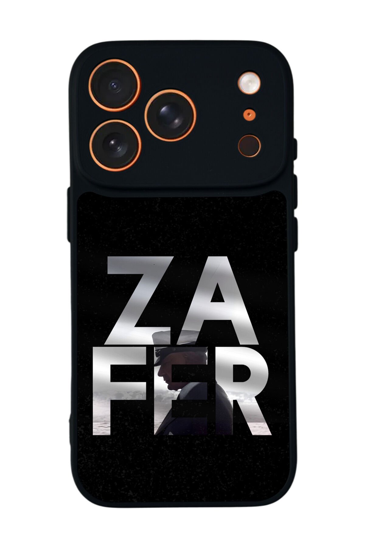 iPhone 17 Pro Uyumlu Mustafa Kemal Ataturk Tasarımlı Glossy Premium Kılıf