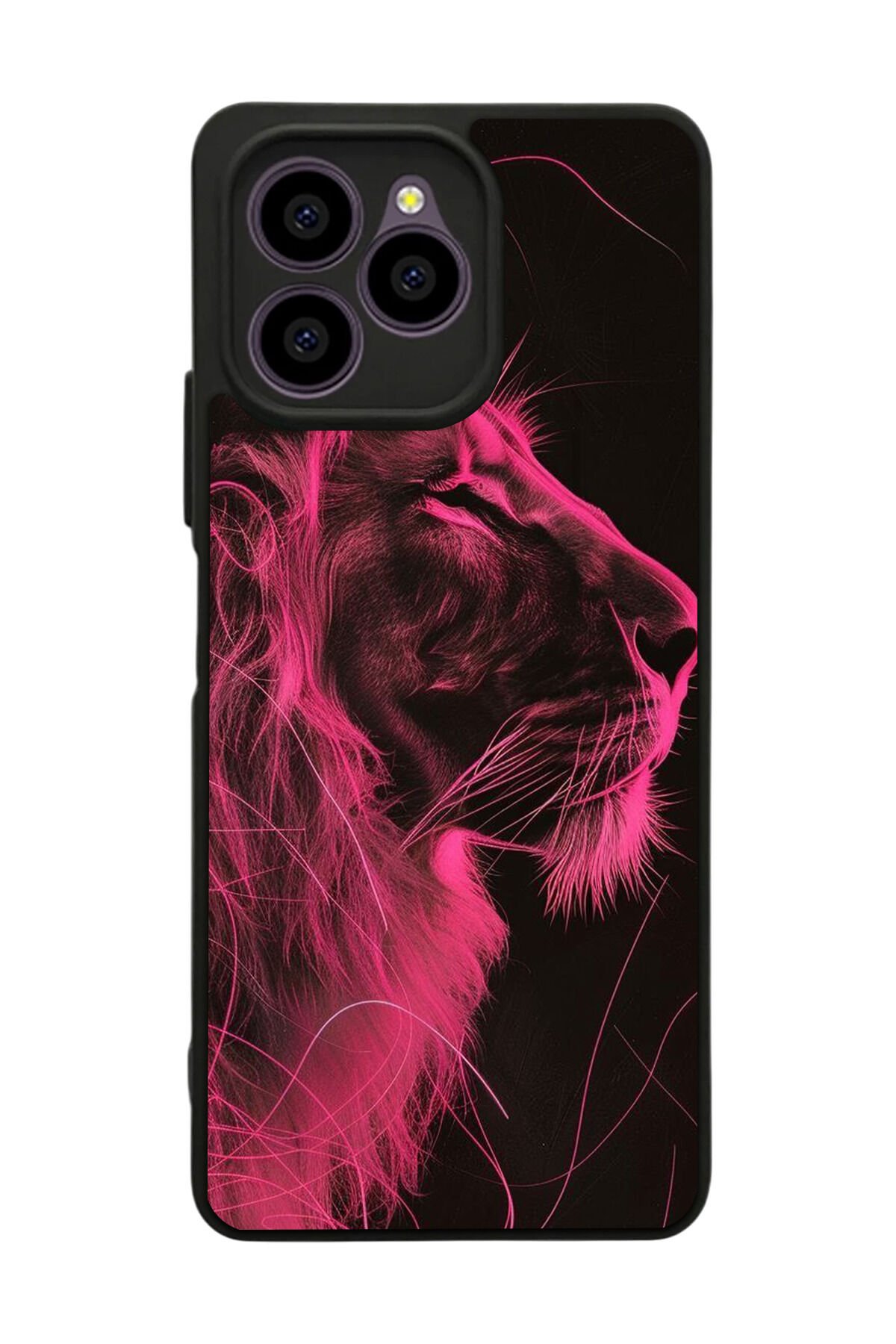 Omix X6 Uyumlu Aslan Tasarımlı Glossy Premium Kılıf
