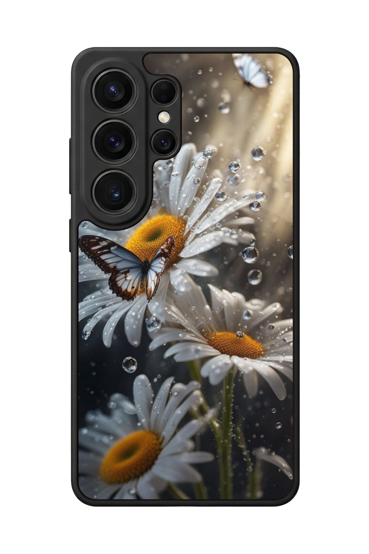 Samsung Galaxy S26 Ultra Uyumlu Cicek Tasarımlı Glossy Premium Kılıf