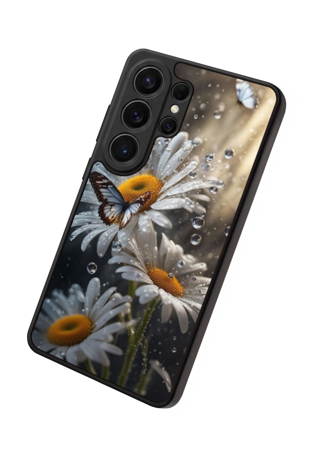 Samsung Galaxy S26 Ultra Uyumlu Cicek Tasarımlı Glossy Premium Kılıf