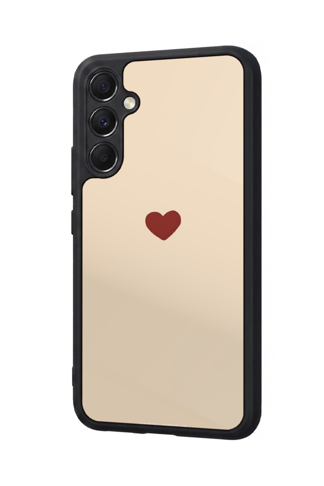 Samsung Galaxy M34 Uyumlu Kalp Love Tasarımlı Glossy Premium Kılıf
