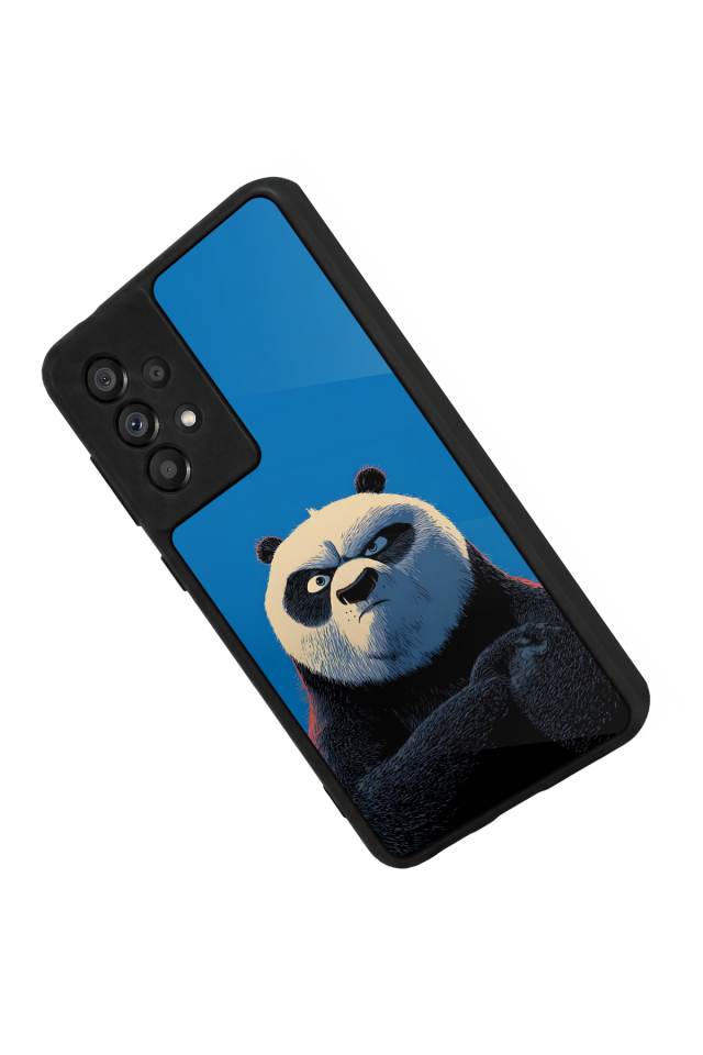 Samsung Galaxy A73 Uyumlu Kung Fu Panda Tasarımlı Glossy Premium Kılıf