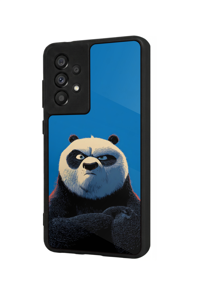 Samsung Galaxy A73 Uyumlu Kung Fu Panda Tasarımlı Glossy Premium Kılıf