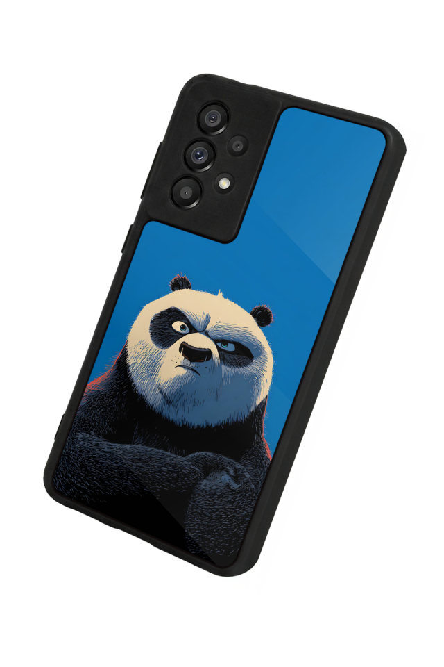 Samsung Galaxy A73 Uyumlu Kung Fu Panda Tasarımlı Glossy Premium Kılıf