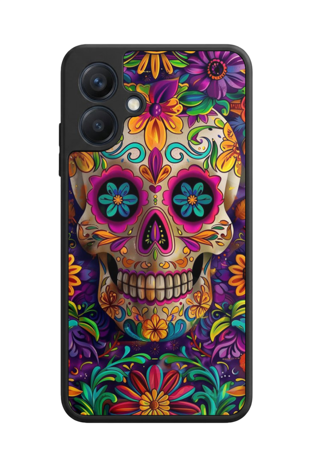 Samsung Galaxy A07 Uyumlu KuruKafa Tasarımlı Glossy Premium Kılıf