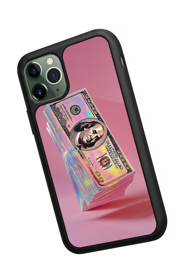 iPhone 11 Pro Uyumlu Money Para Tasarımlı Glossy Premium Kılıf