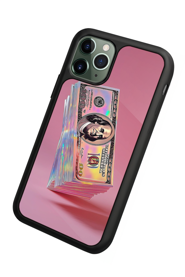 iPhone 11 Pro Uyumlu Money Para Tasarımlı Glossy Premium Kılıf