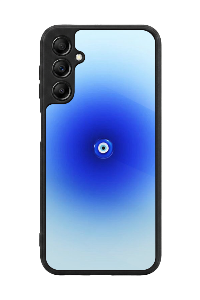 Samsung Galaxy A14 Uyumlu Nazar Tasarımlı Glossy Premium Kılıf