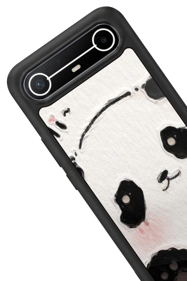 Tecno Spark Slim 5G Uyumlu Panda Tasarımlı Glossy Premium Kılıf